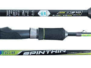 Vara de Pesca Spinthin 2,10m Carbono 126grm (2-12grm)