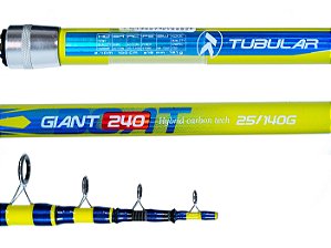 Vara de Pesca Telescópica Giant 2,15m Híbrida 144grm (25-140grm)