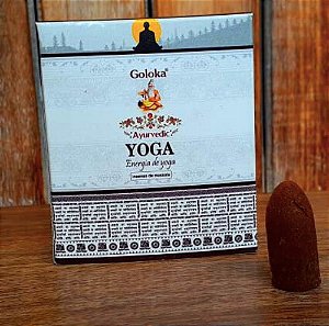 Incenso Goloka cascata yoga