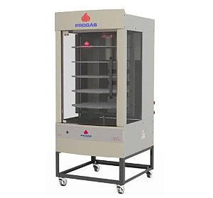 FORNO MULTIUSO INDUSTRIAL A GAS GIRATORIO - PRP-242N - 70KG-PROGAS