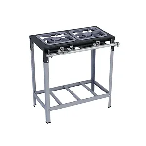 FOGAO 30X30, P5 C/ 02BOCAS DUPLAS - BAIXA PRESSAO - METALMAQ