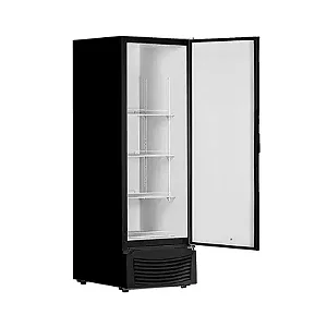 FREEZER CONSERVADOR VERTICAL TRIPLA AÇÃO P.VIDRO VCET-569 PRETO/220V- FRICON