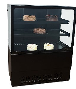VITRINE REFRIGERADA NEW BLACK 1,00M 220V POLAR