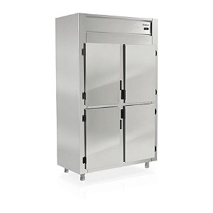 GREP-4P/AI/127V GELADEIRA COMERCIAL INOX 04 PORTAS GELOPAR
