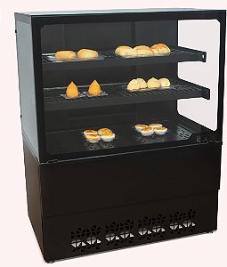 VITRINE ESTUFA NEW BLACK 1,00 PRETA 220V POLAR