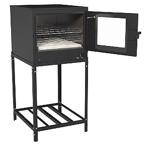 FORNO INDUSTRIAL FI 109L COM BASE E PEDRA VENAX PRETO