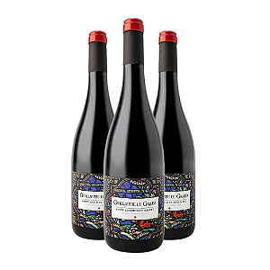 KIT 3 Vinhos Tinto Francês Cabernet Sauvignon e Merlot Guillaume Le Grand 2022