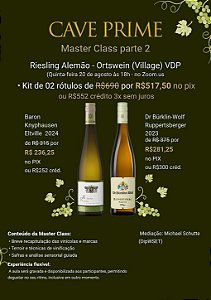 Kit 2 Rieslings da MasterClass - Ortswein (Village) Use PRIMEIRA15