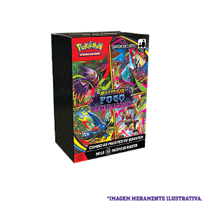 Combo de Booster Pokémon ME02 Fogo Fantasmagórico