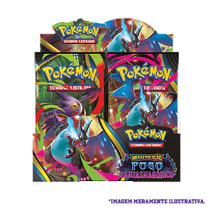 Box Display Pokémon ME02 Fogo Fantasmagórico