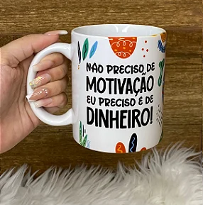 Caneca Personalizada de Porcelana Estressadinha