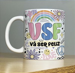 Caneca Porcelana VSF