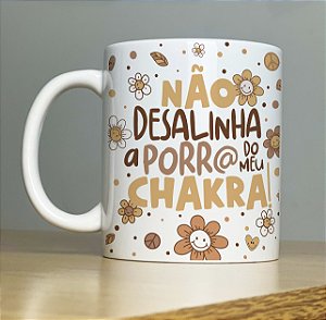 Caneca Personalizada de Porcelana Chakra