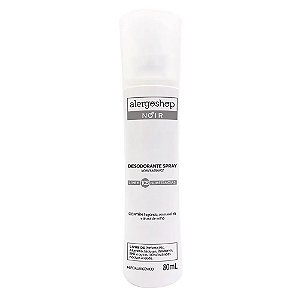 Alergoshop Desodorante Spray Masculino Noir 105 80ml
