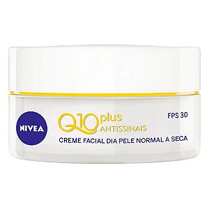 Nivea Q10 Plus Creme Facial Antissinais Dia Pele Normal a Seca FPS30 50g