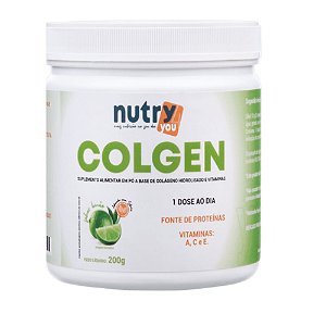 Nutry4You Colágeno Colgen Limão 200g
