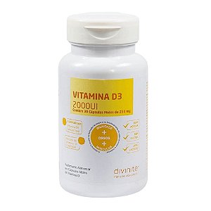 Divinitè Vitamina D3 2000UI 30 Caps 250mg