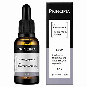 Principia Sérum Skincare 2% Alfa-arbutin + 10% Gluconolactone Aa-2 Com 30ml
