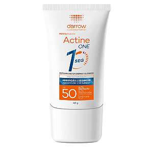 Darrow Actine One Protetor Solar Facial Fps 50 Sem Cor 40g