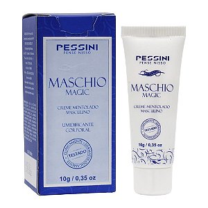 CREME MENTOLADO MASCULINO MASCHIO MAGIC PESSINI
