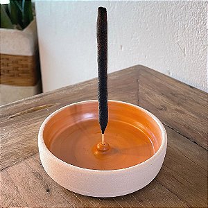 Incensário de cerâmica Tiê
