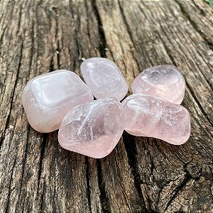 Quartzo Rosa rolado