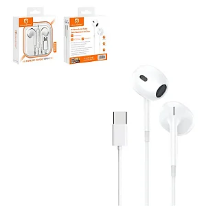 Fone de Ouvido H'Maston Modelo RB08 com Alta Definição de Som