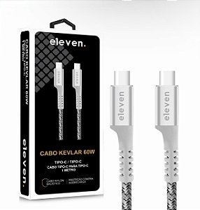 CABO ELEVEN KEVLAR 60W TIPO C - TIPO C  EL-11397