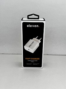 CARREGADOR ELEVEN FAST CHARGER TIPO C EL-11092