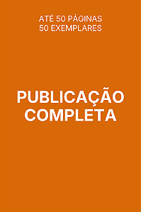 Publicação Completa do Livro | Até 50 Páginas + 50 Exemplares