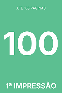 [100] TIRAGEM ADICIONAL 1ª IMPRESSÃO - 100 EXEMPLARES (LIVRO)