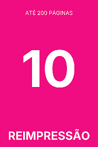 [200] TIRAGEM ADICIONAL - 10 EXEMPLARES (LIVRO)