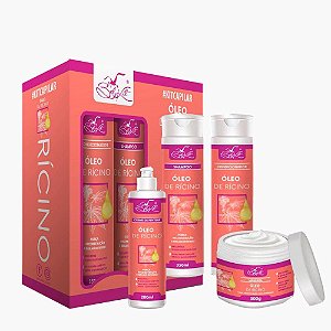 Kit Óleo de Rícino 4 itens - Belkit