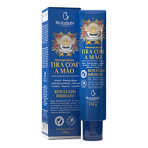 POMADA DESODORANTE MASSAGEADORA TIRA COM A MAO BIO INSTINTO FRAS 150G