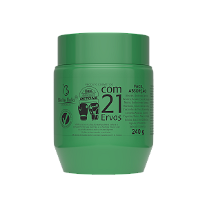 GEL DESODORANTE MASSAGEADOR DETONADOR COM 21 ERVAS BIO INSTINTO 240G