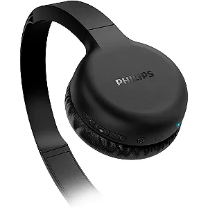 Fone Headphone Philips Wireless Bt Preto Tah1205bk