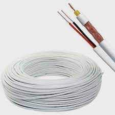 Cabo Coaxial Cobre 4mm 85% Malha 1m - Telecam