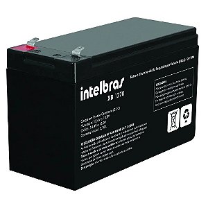 Bateria 12v 7a Xb 1270 Nobreak - Intelbras