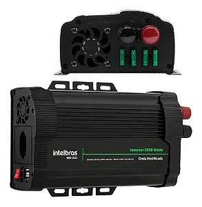 Inversor de Tensão Modificado 1000w 12vcc p  220vac Imd1002 - Intelbras