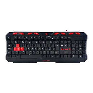 Teclado gamer fortrek spider gk706 pt vm