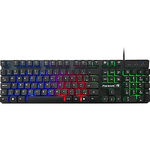 Teclado gamer fortrek blackfire pt