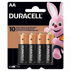 Pilha aa duracell mn1500 c 4