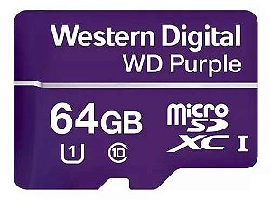 Cartao micro sd 64gb 32tbw p seguranca eletronica - intelbras
