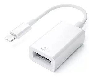 Cabo otg para iphone ipad pendrive teclado 3.0 mais rapido