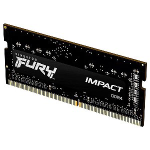 Memoria kingston fury impact ddr4 8gb 3200mhz notebook