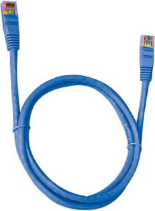 Cabo Patch Cord Cat6 2,5 Metros Azul Sohoplus Cobre - Furukawa