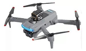 Drone p15 camera dupla 4k anti-colisao aeronave