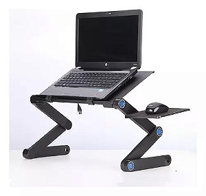 Mesa de notebook com mousepad removivel articulavel 360 top