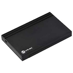 Case externo para ssd 2.5 plástico usb 3.0 - vinik cp25-30