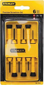 Chave de precisao kit 6 peças stanley 66-052